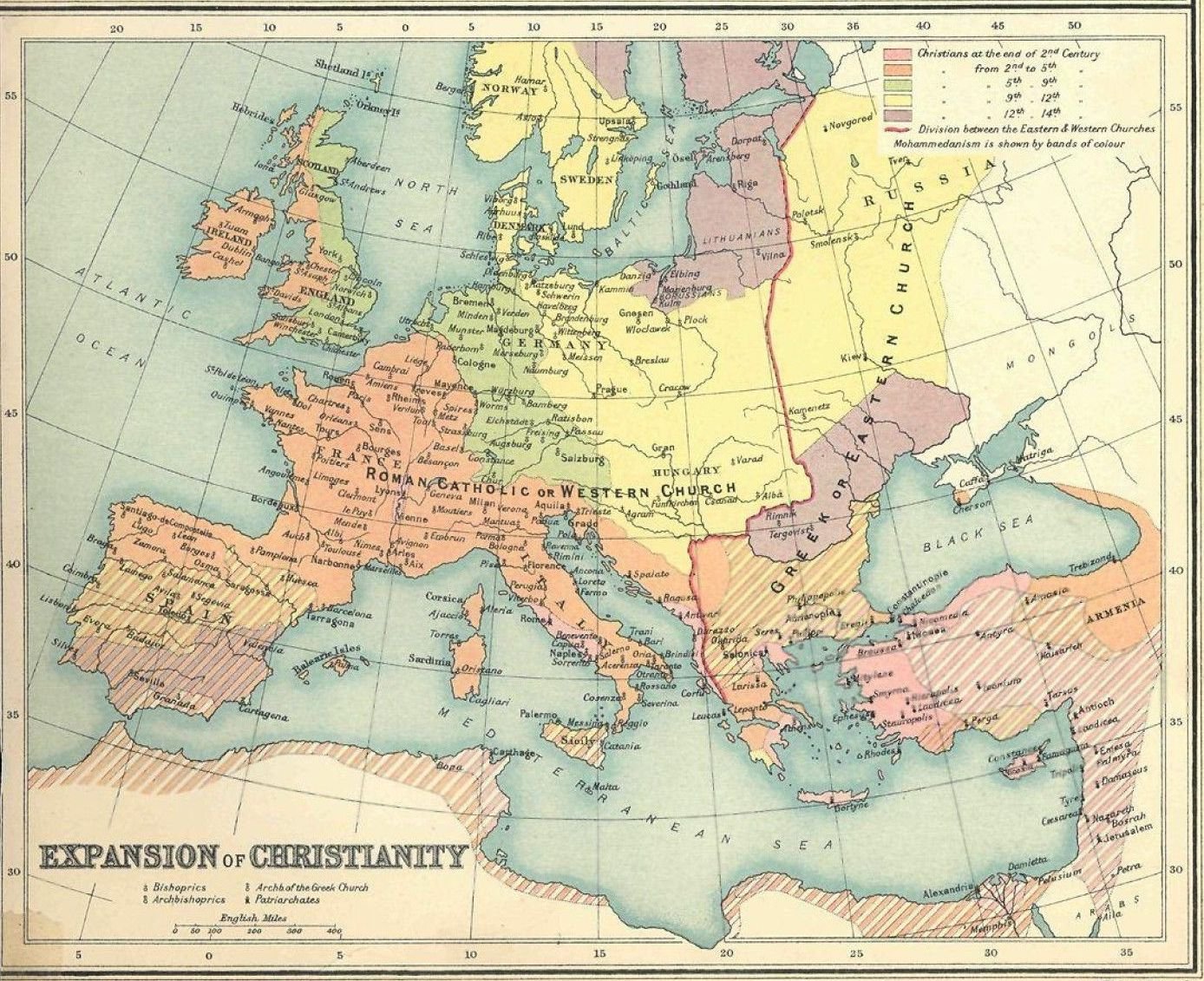Religious divisions that shaped Europe