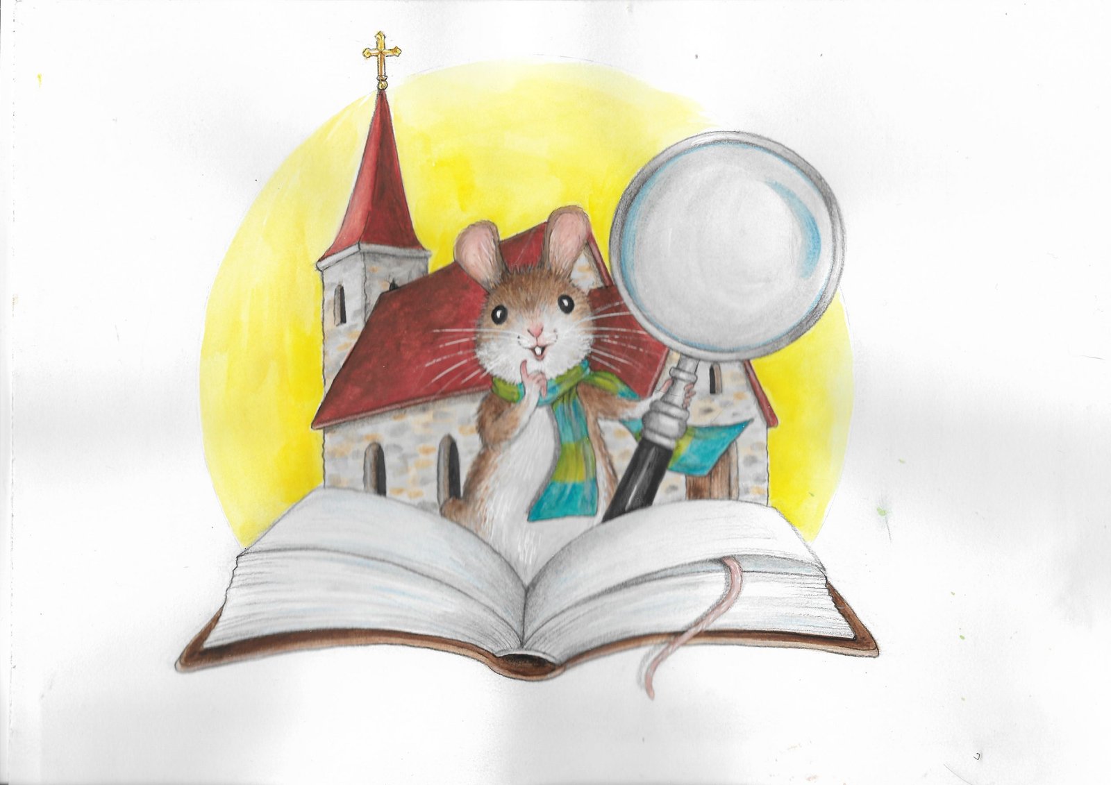 Mystery Mouse at the Shoe Shop