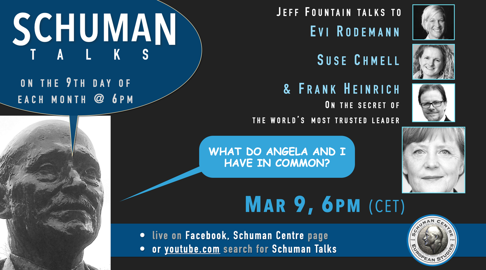 Schuman Talk (Episode 9) – Evi Rodemann, Suse Chmell, Frank Heinrich